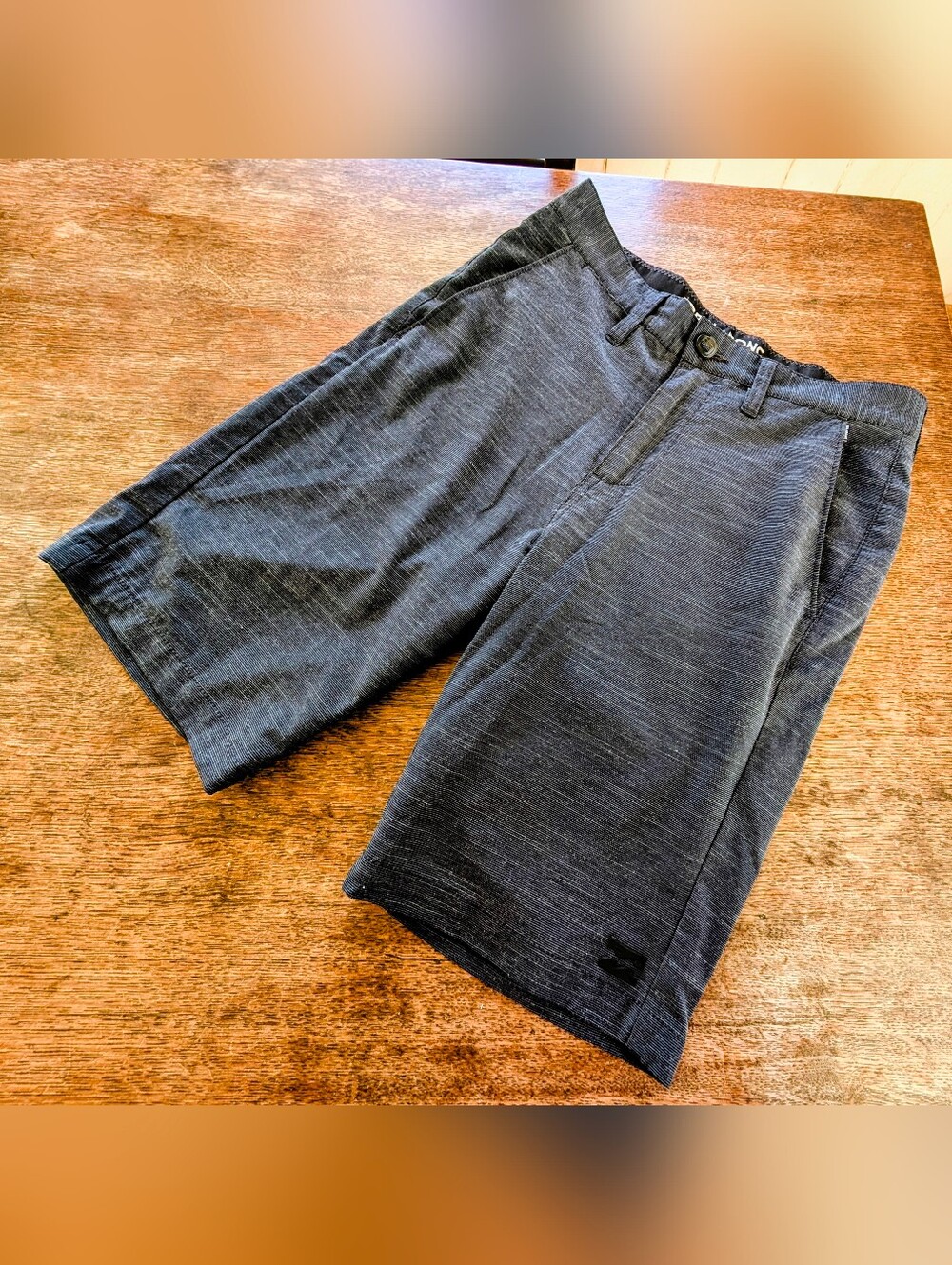 Billabong Mens' Charcoal Shorts Crossfire Submersibles Quick Dry Stretch Size 28